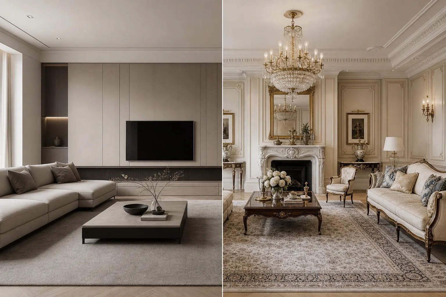 Modern vs. Neoclassical Design: Which is Best for Your Home?
