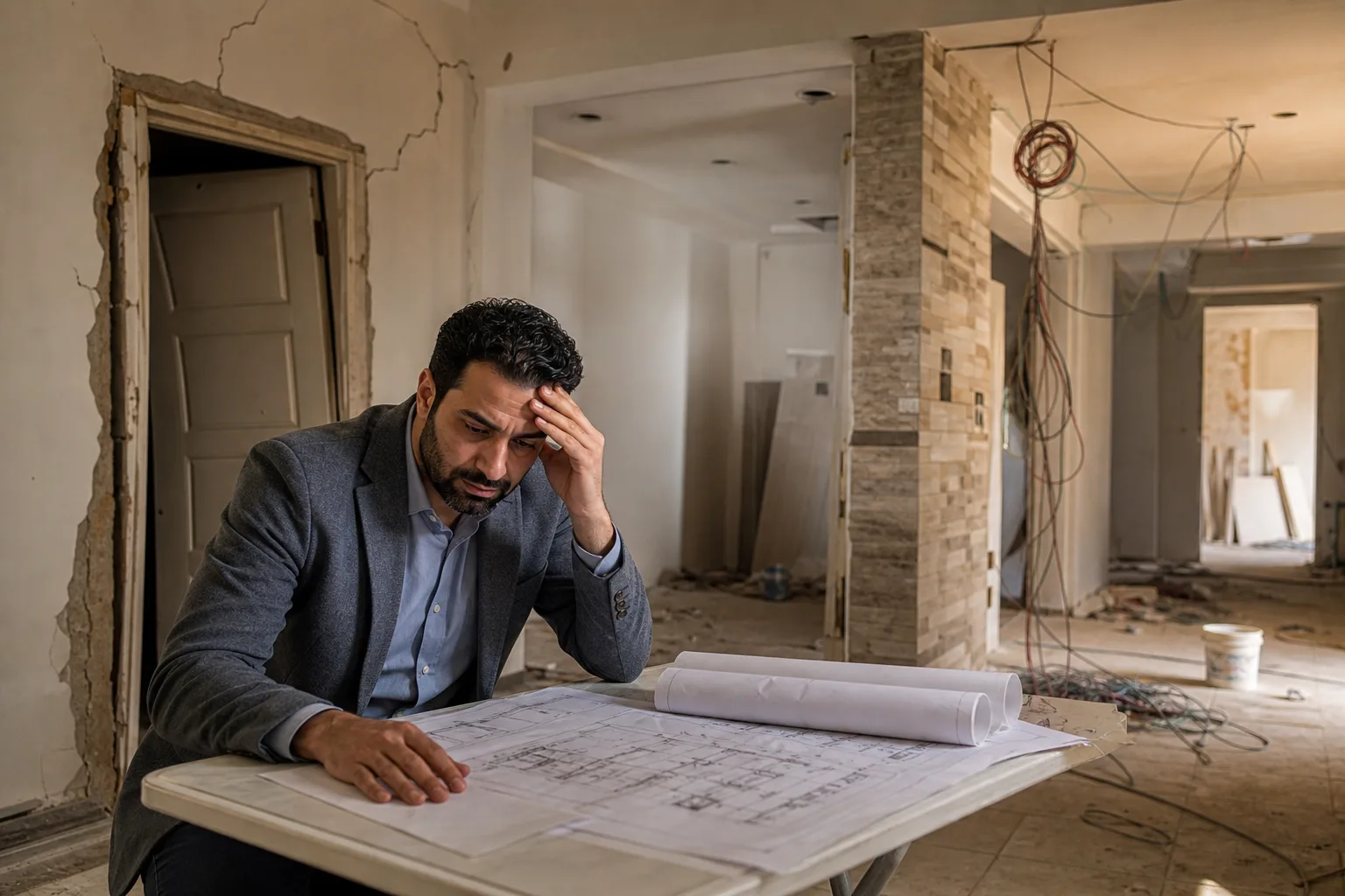 5 أخطاء كارثية تجنبها عند اختيار مقاول البناء والتشطيب